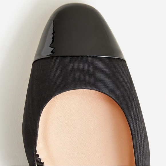 J. Crew Millie Ankle-strap Cap Toe Heels in moiré - Picture 4 of 12